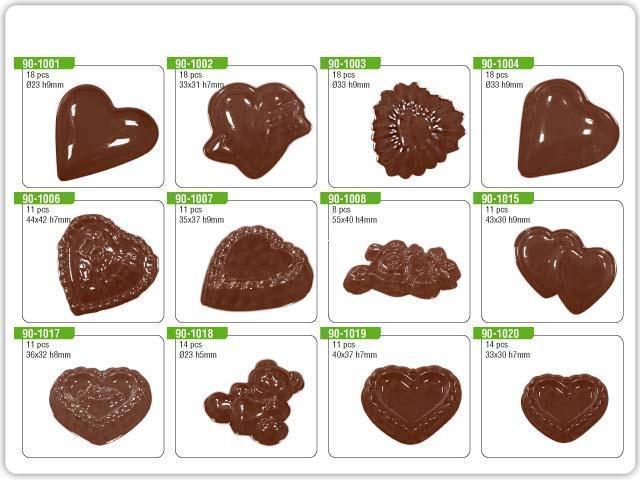 Chocolate moulds